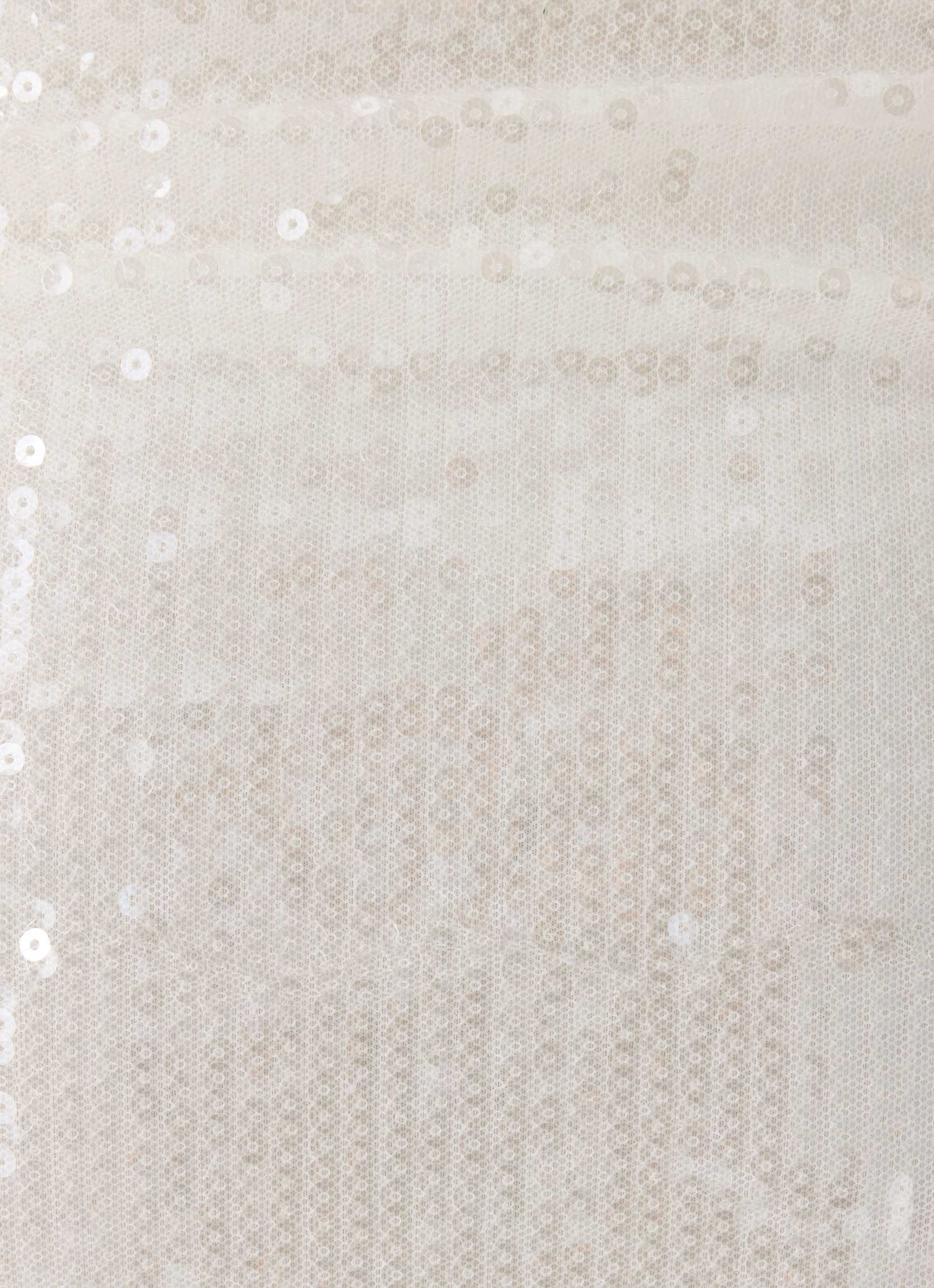 Overprotected Sequin Mini Dress White