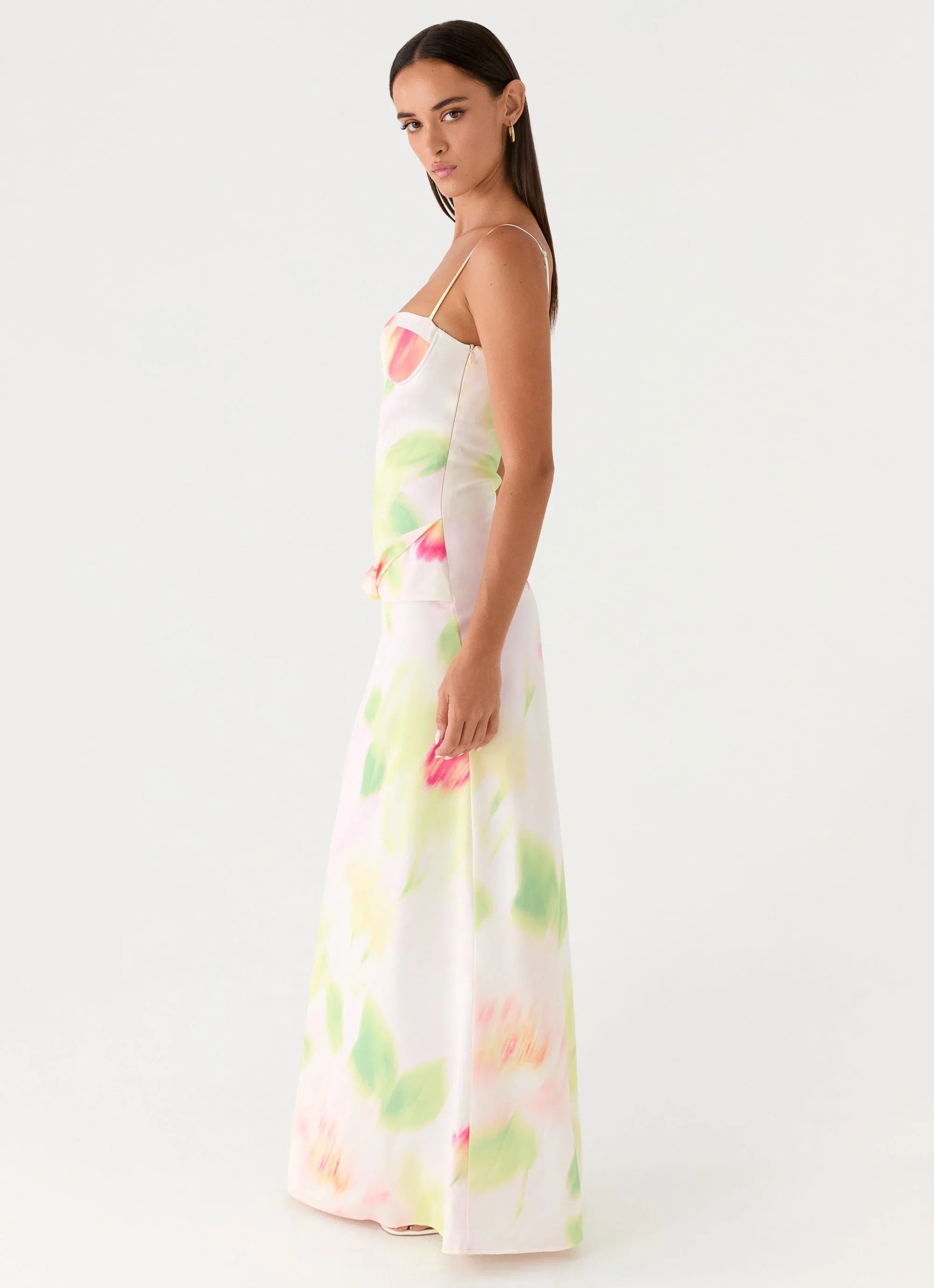 Burning Up Maxi Dress Floral Romance