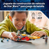 LEGO Star Wars Juguetes de construcción del vehículo espacial de Cobb Vanth para niños y niñas Juego de simulación para niños y fanáticos a partir de 7 años Regalo para cumpleaños Con