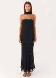 Under the Pagoda Maxi Dress Black
