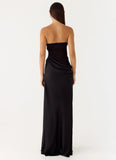 Champagne Skies Maxi Dress Black