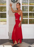 Dionne Maxi Skirt Red