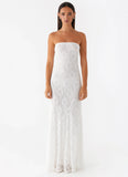 Lolita Lace Maxi Dress Ivory