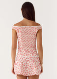 Anja Mini Skirt Porcelain Rose