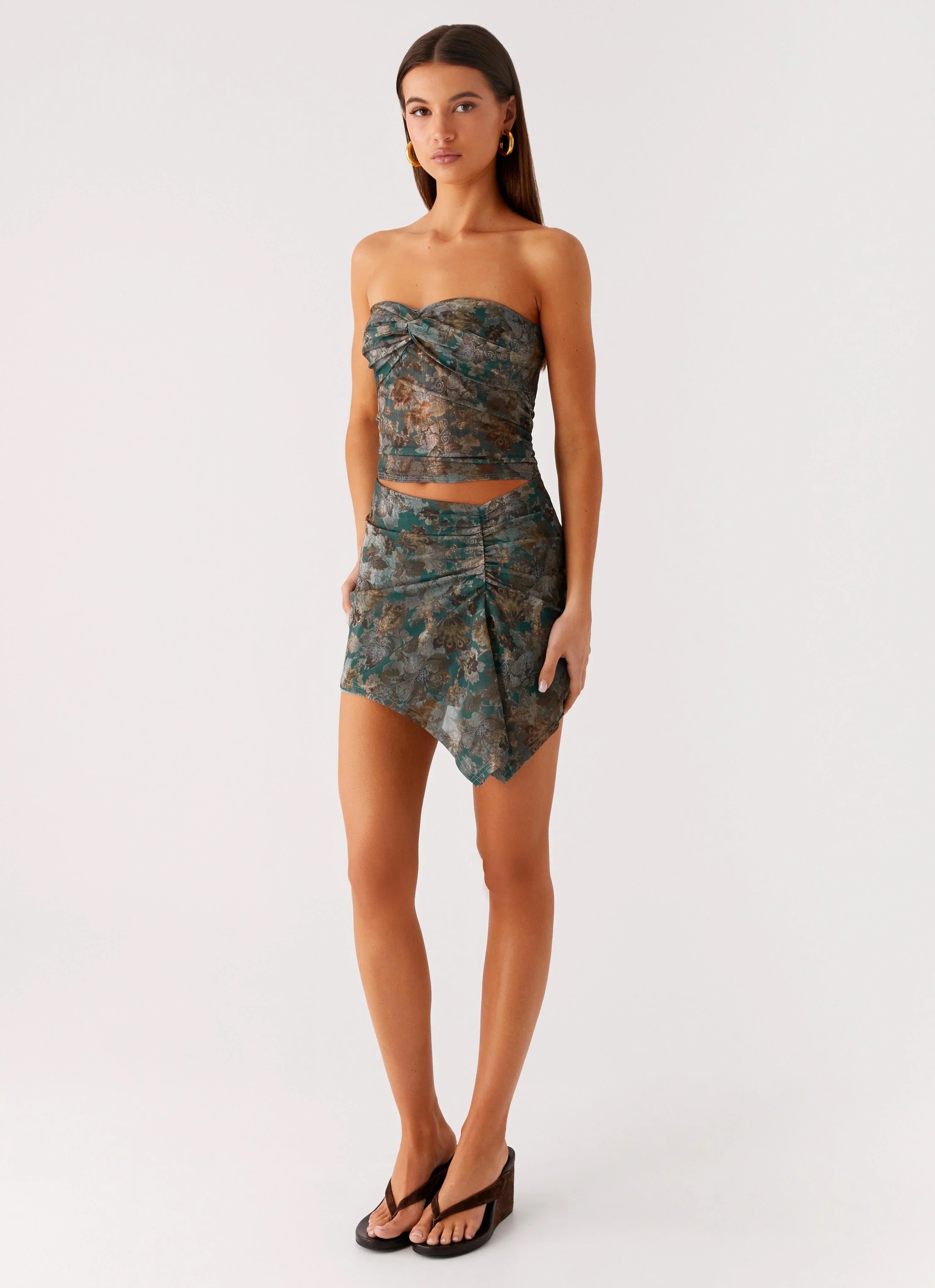 Vayda Mini Dress Vintage Blossom