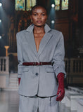 Grey Wool Blazer