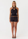 Midnight Sky Top Black