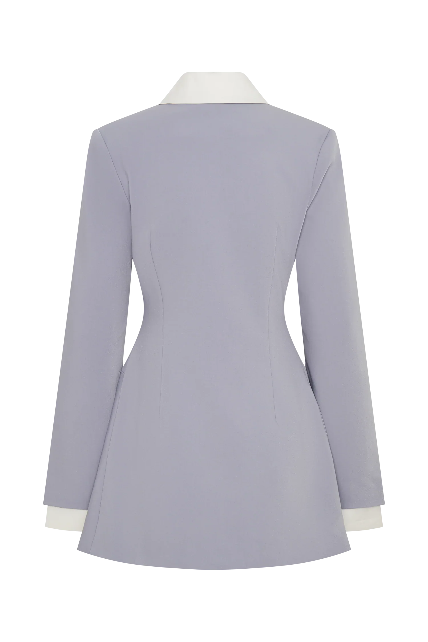 Gretchen Suiting Mini Dress Grey