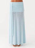 Blaze Maxi Skirt Blue