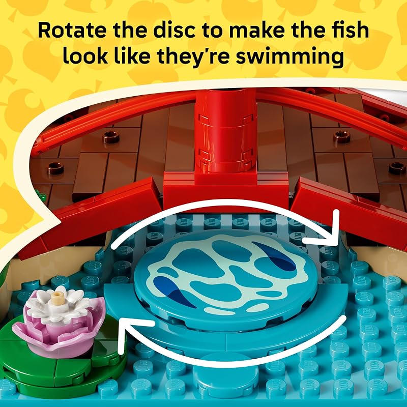 LEGO Animal Crossing Timmy Tommys Fun Day Out 77059 Collectible Building Toy for Girls Boys Ages 10 Display for Kids Bedroom or Book Shelf 513 pieces Gift for Birthdays