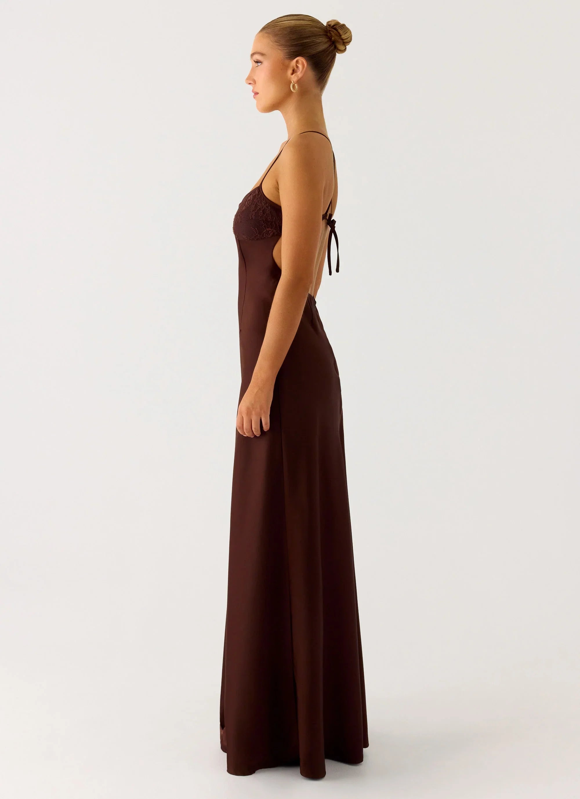 Joanie Maxi Dress Chocolate