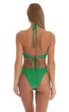 Sequin Bikini Set in Green