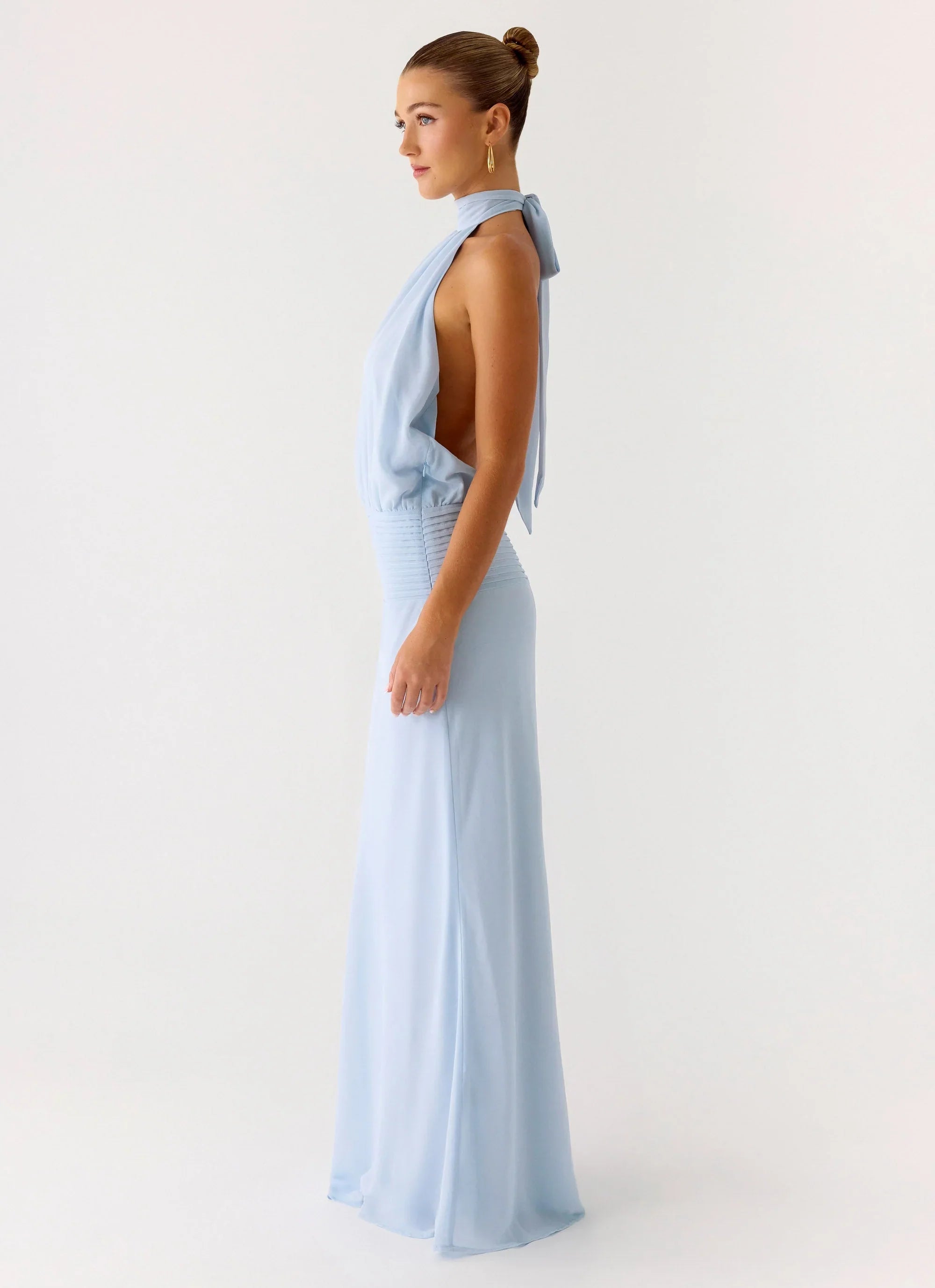 Lalia Maxi Dress Pale Blue