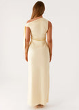 Marella Maxi Dress Yellow