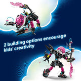 LEGO DREAMZzz Mateo vs Cyber Brain Mech 71495 Building Toy Boys Girls Ages 8 2 Building Options 2 Figures Gift Idea Sturdy for Pretend Play 368 pcs