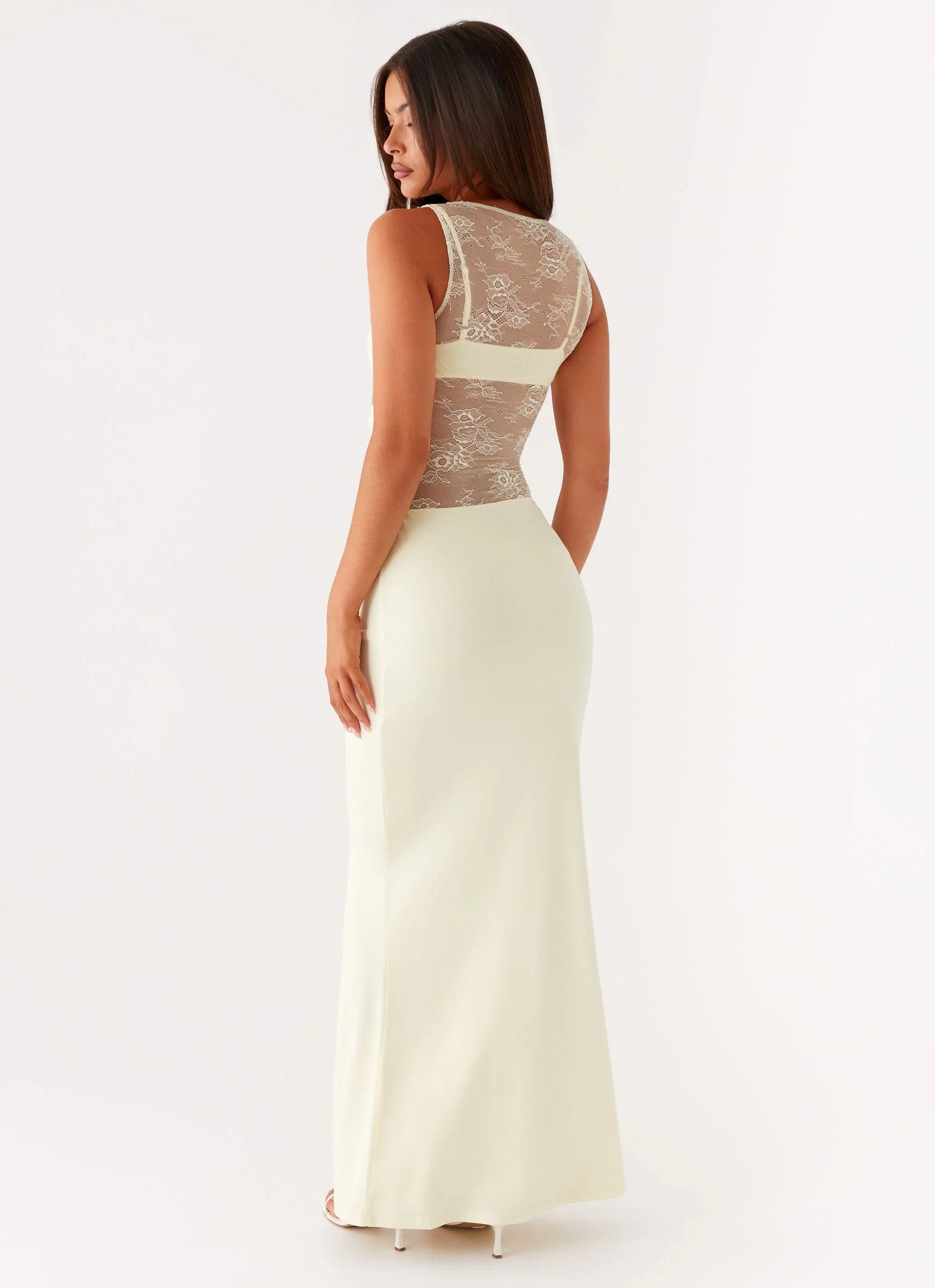 Imperial Maxi Dress Yellow