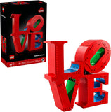 LEGO Art Love Collectible Building Set DIY Kit for Adults Ages 18 Gifts for Birthdays Home Decor to Display on Table 31214