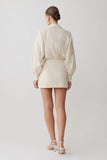 Ivy Oversize Shirt Mini Dress Stripe