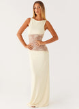 Lucinda Maxi Dress Yellow