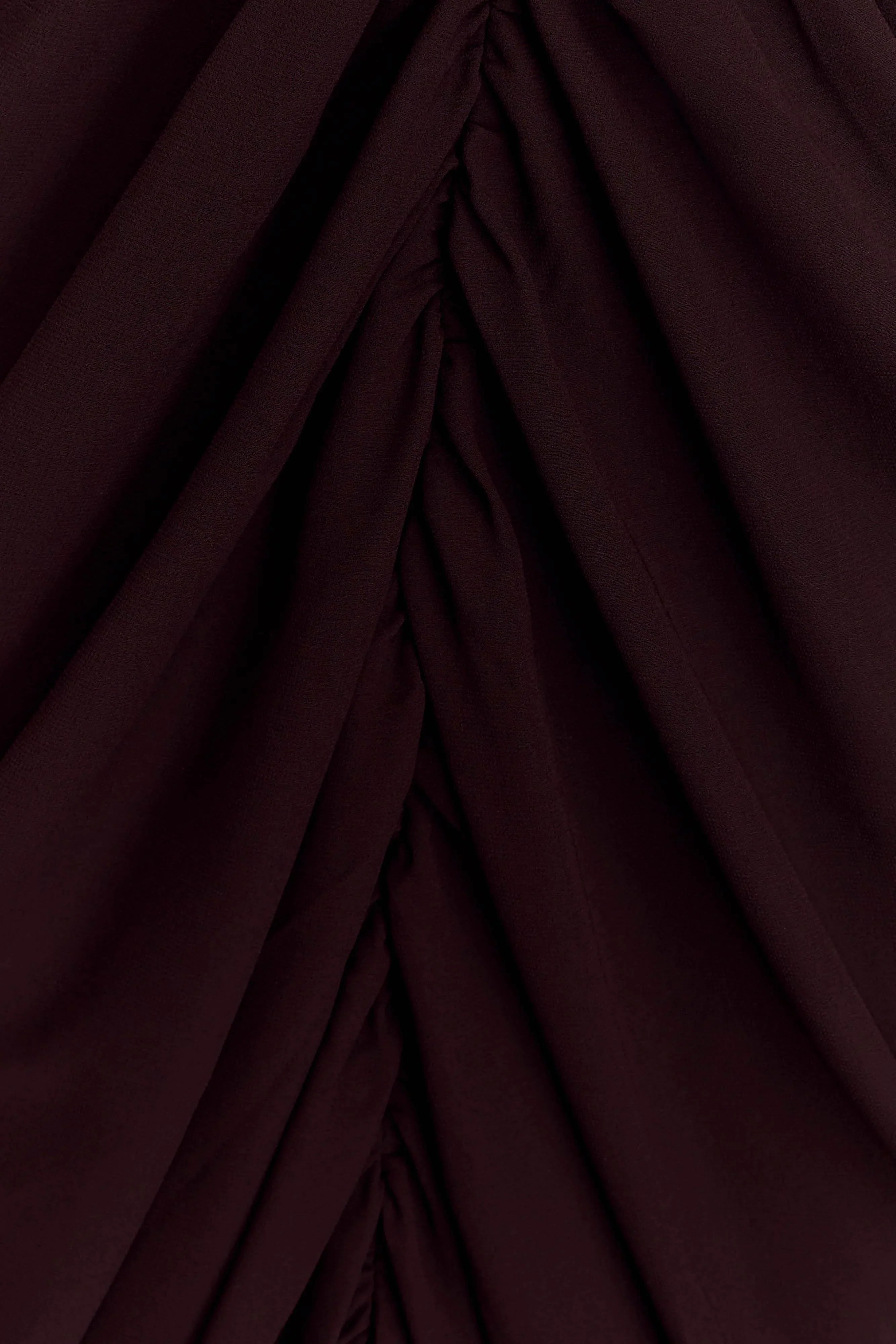 Alex Chiffon Maxi Dress Cacao Brown