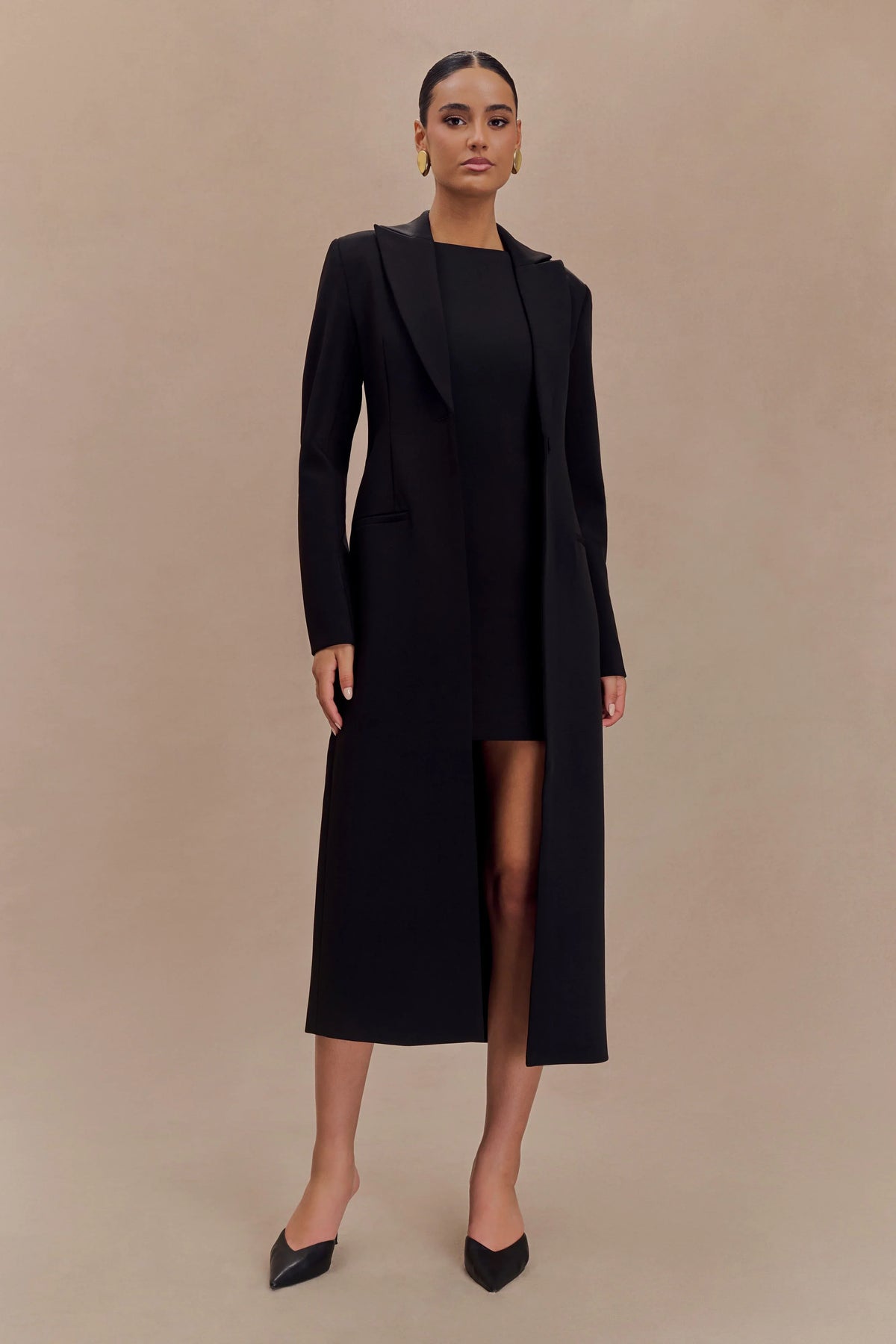 Caviar Suiting Coat Black