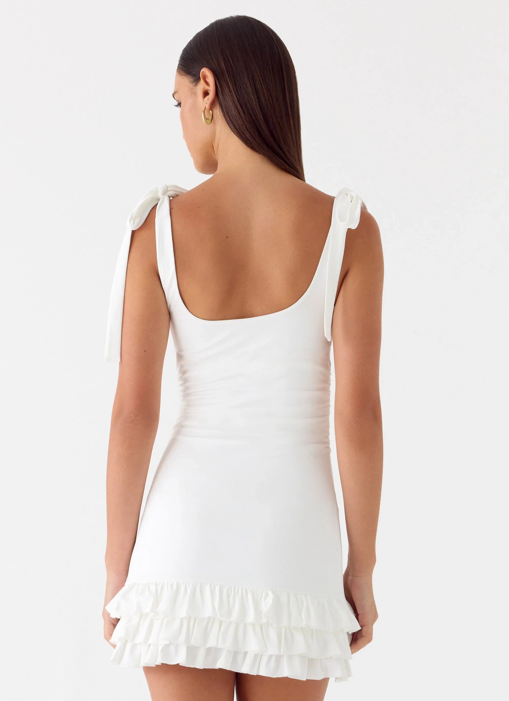 Laufey Mini Dress White