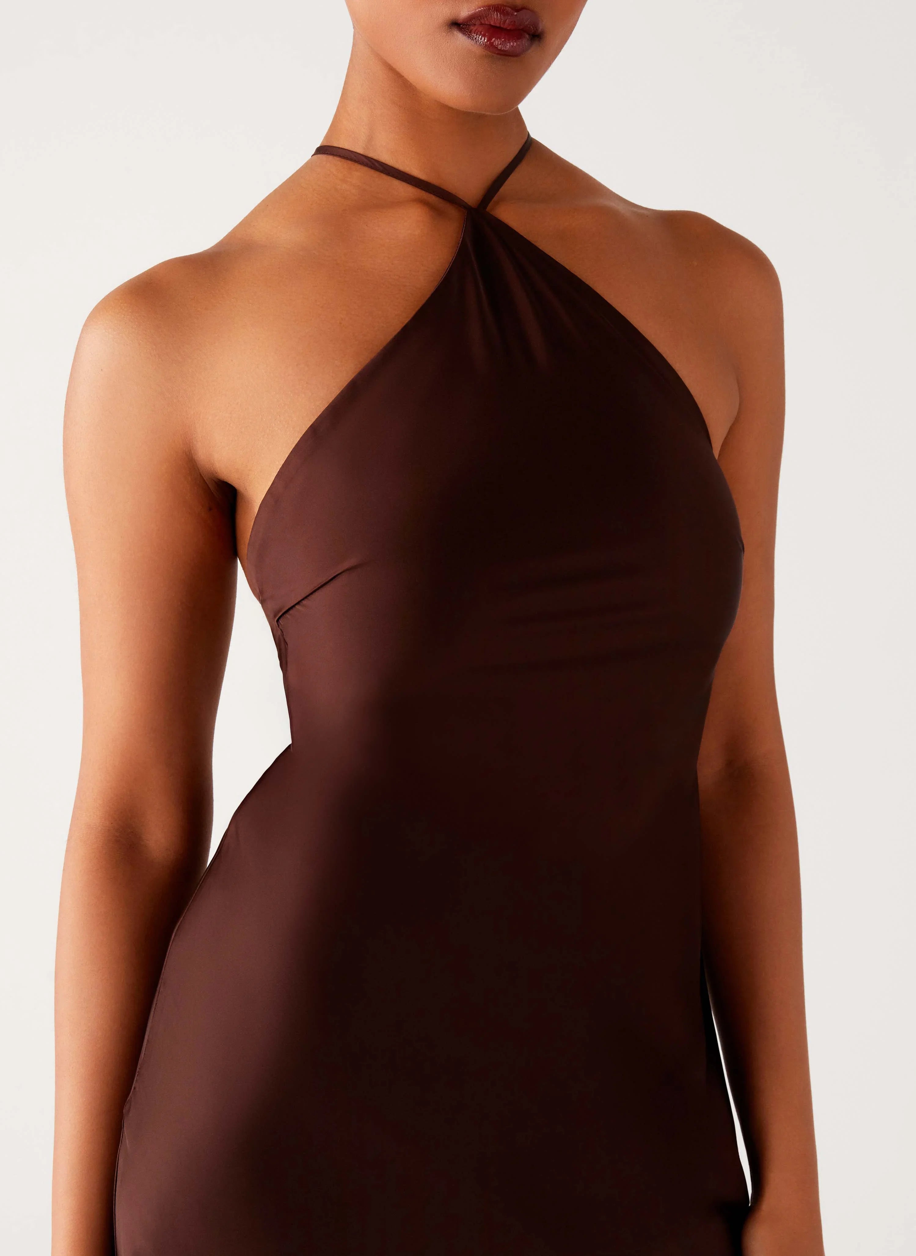 Tulama Maxi Dress Chocolate