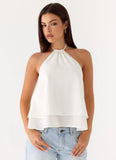 Nerina Top White