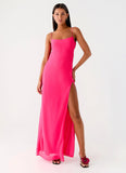 Alouette Maxi Dress Fuchsia