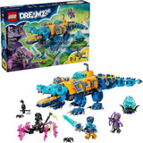 LEGO DREAMZzz Crocodile Submarine Building Toy for Boys Girls Pretend Play Set for Kids Ages 8 W 2 Build Options Includes 3 Minifigures Treasure Creature Gift Idea for Birthdays 71512
