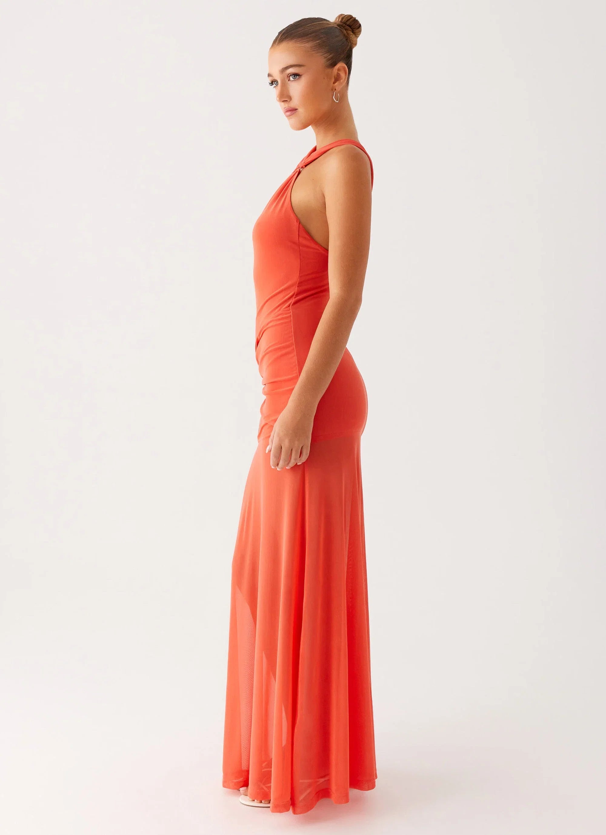 Kavala Maxi Dress Coral