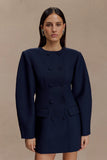 Beatrice Blazer Mini Dress Navy