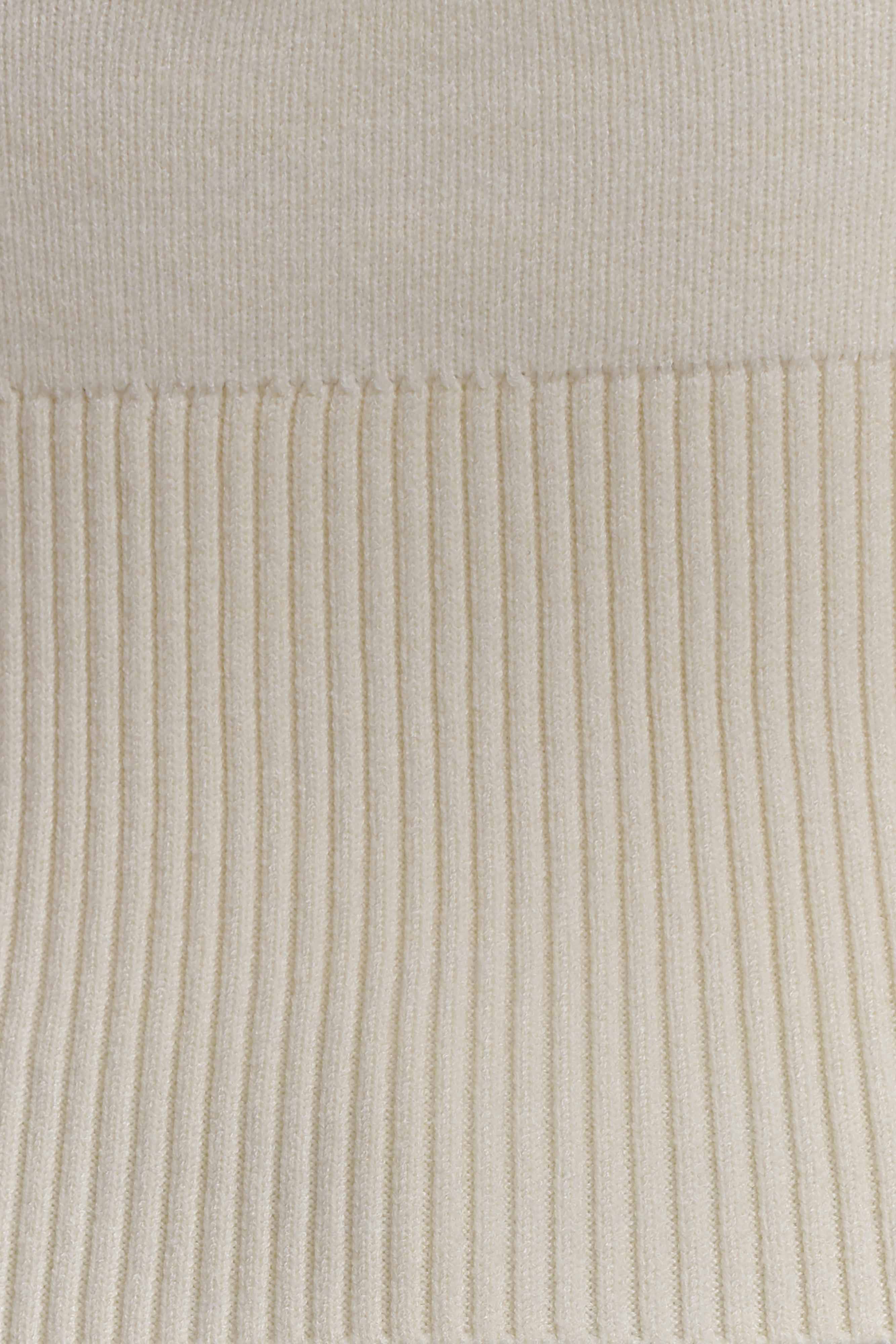 Carley Off Shoulder Knit Top Ivory