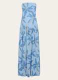Eden Strapless Maxi Dress Opulent Blue