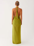 Island Muse Dress Lime