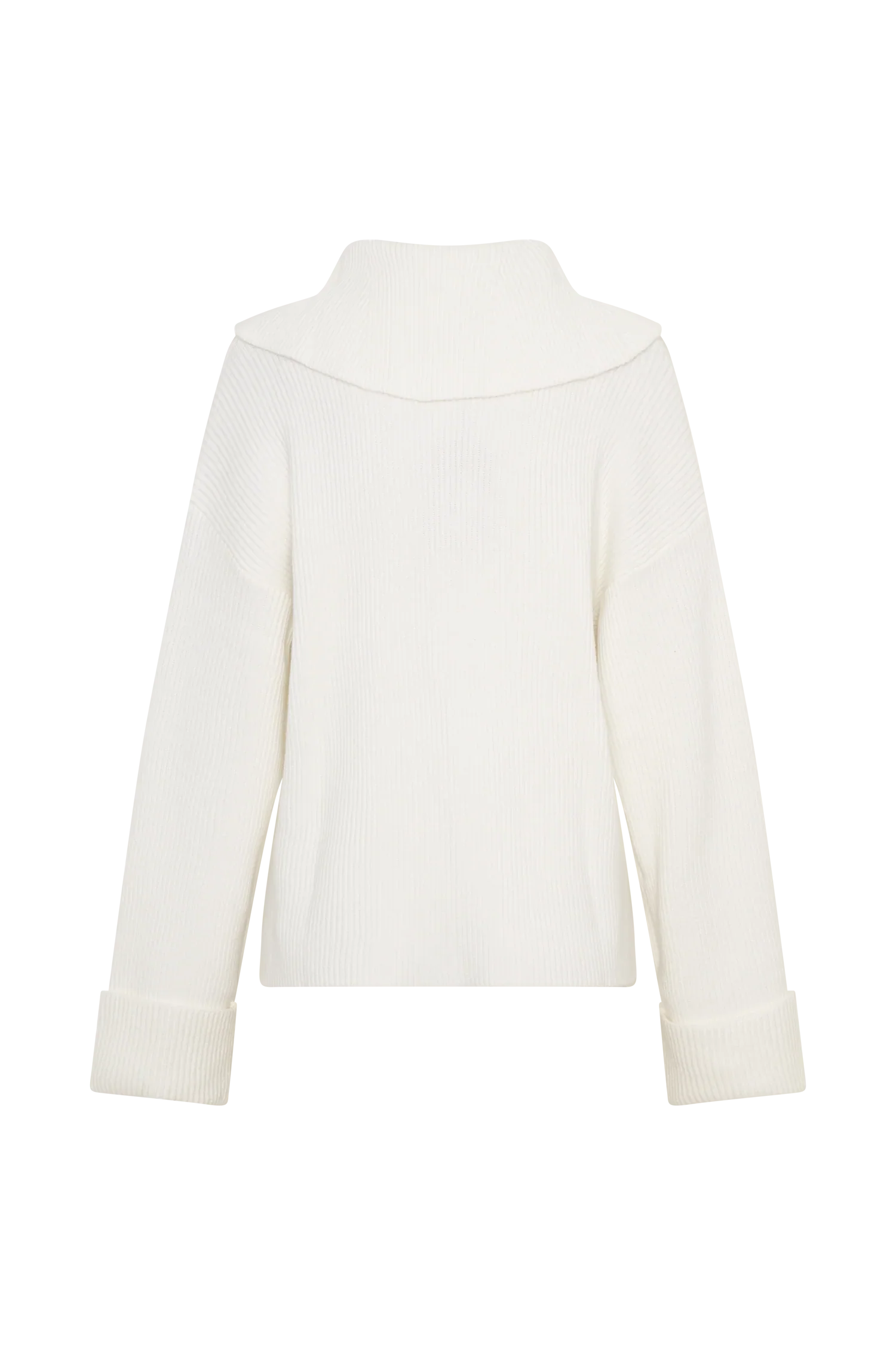 Bianka V Neck Knit Jumper Off White