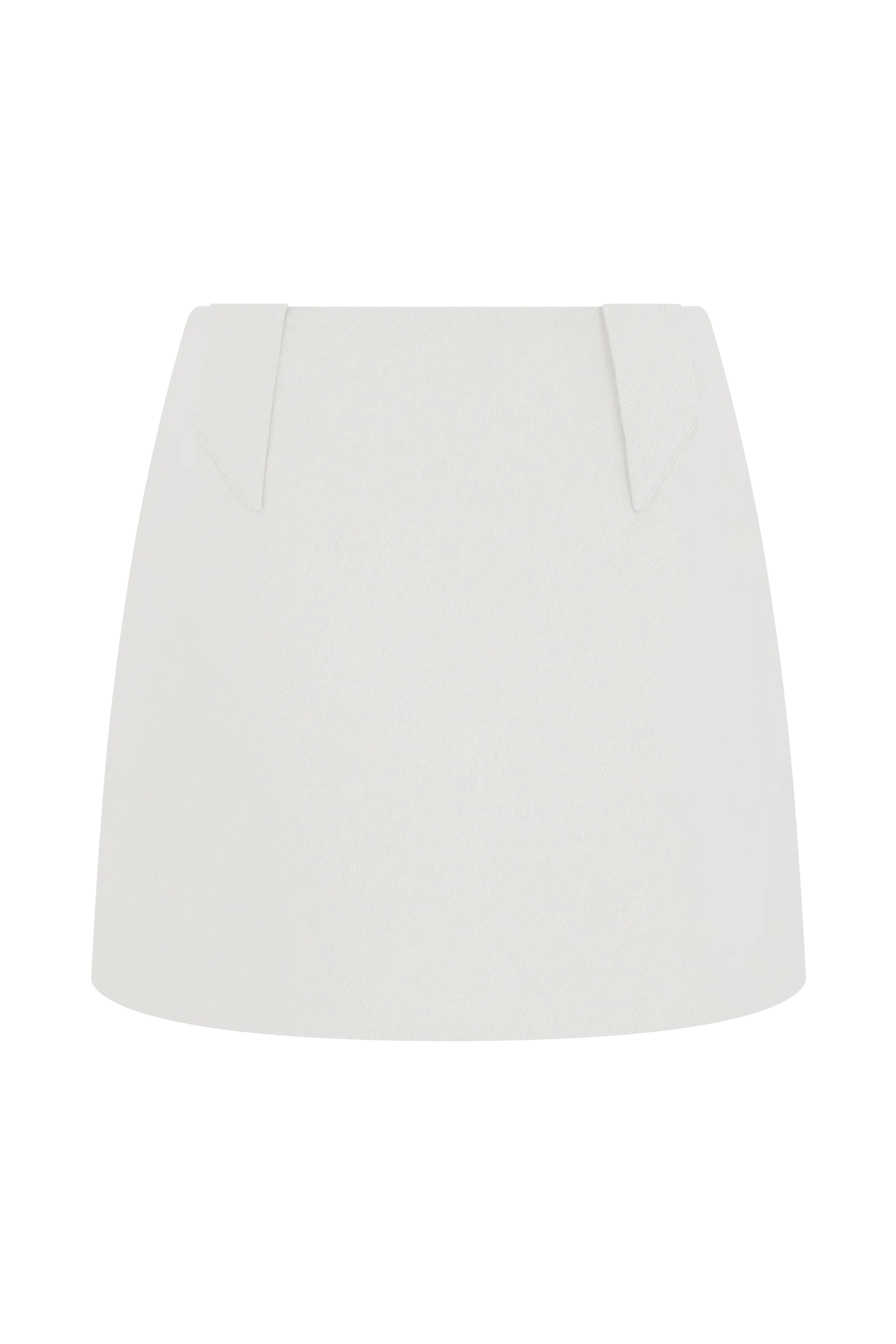 Gina Suiting Mini Skirt Ivory