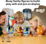 LEGO Bluey Brick Built Bluey Family Building Toy for Girls Boys Ages 5 Figures for Play or Display Kids Bedroom or Desk Decor Gift for Birthdays 11217