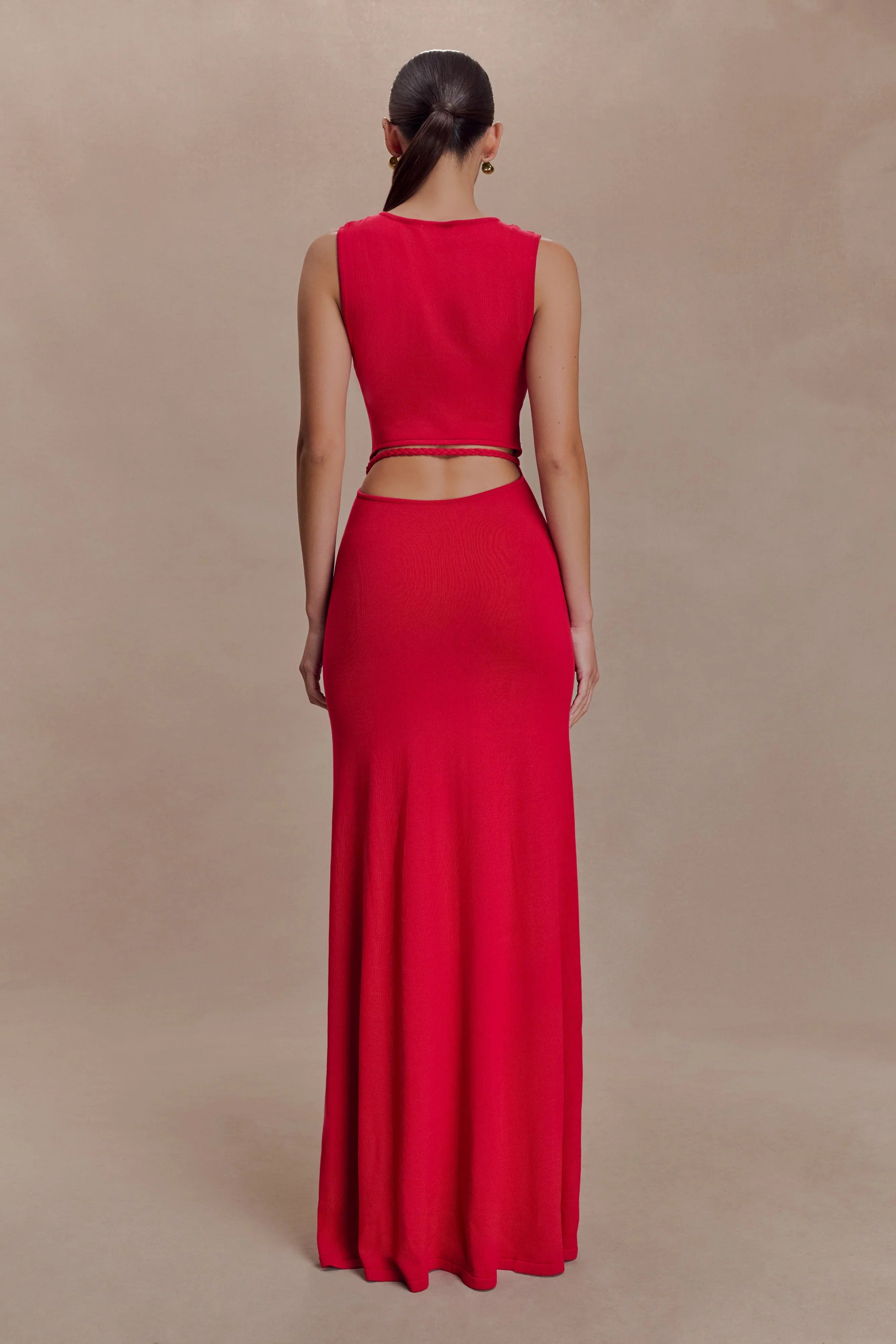 Monay Tulip Maxi Dress Raspberry