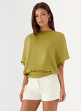 Serena Top Fern Green