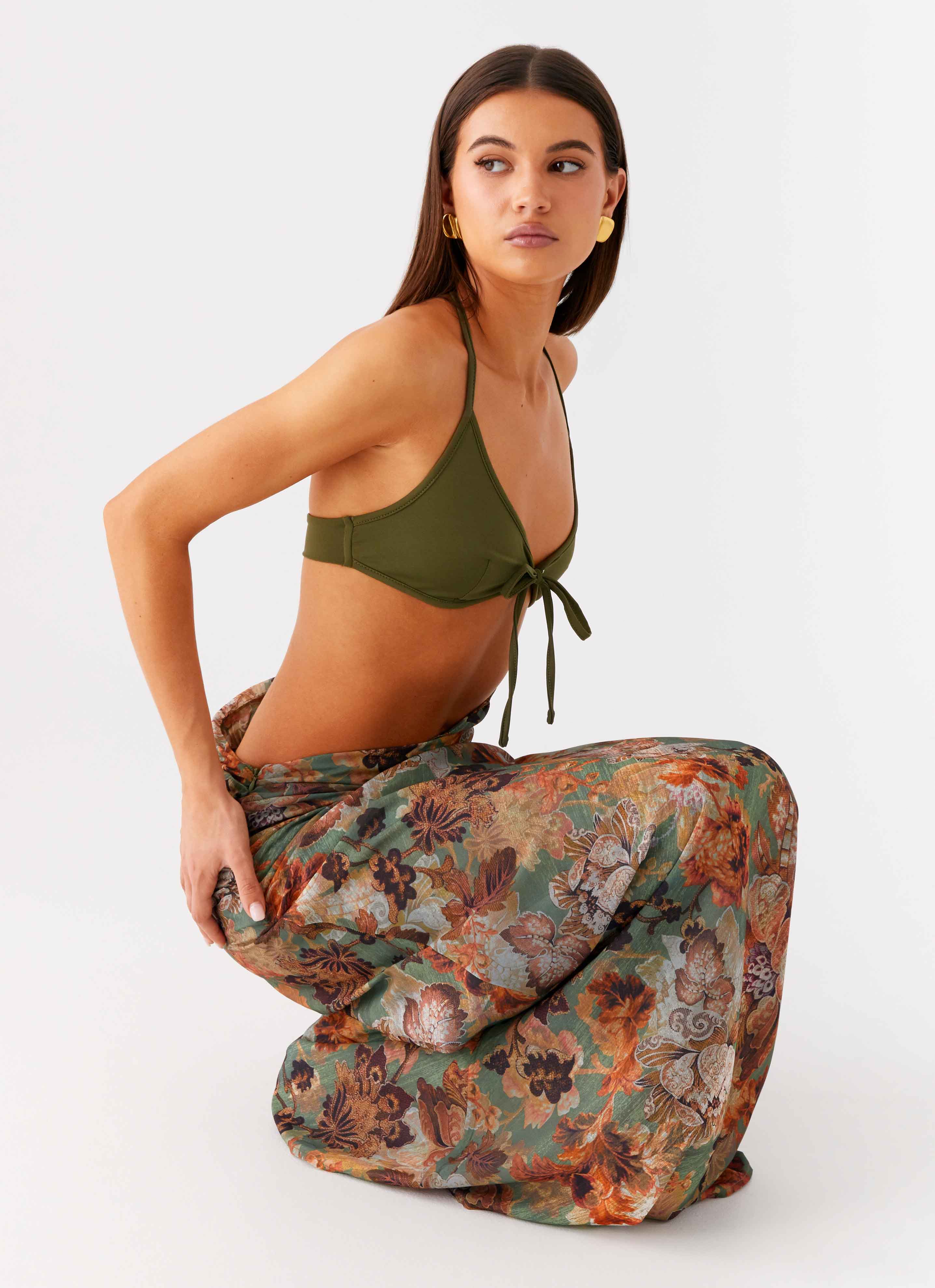 Overgrown Maxi Dress Vintage Blossom