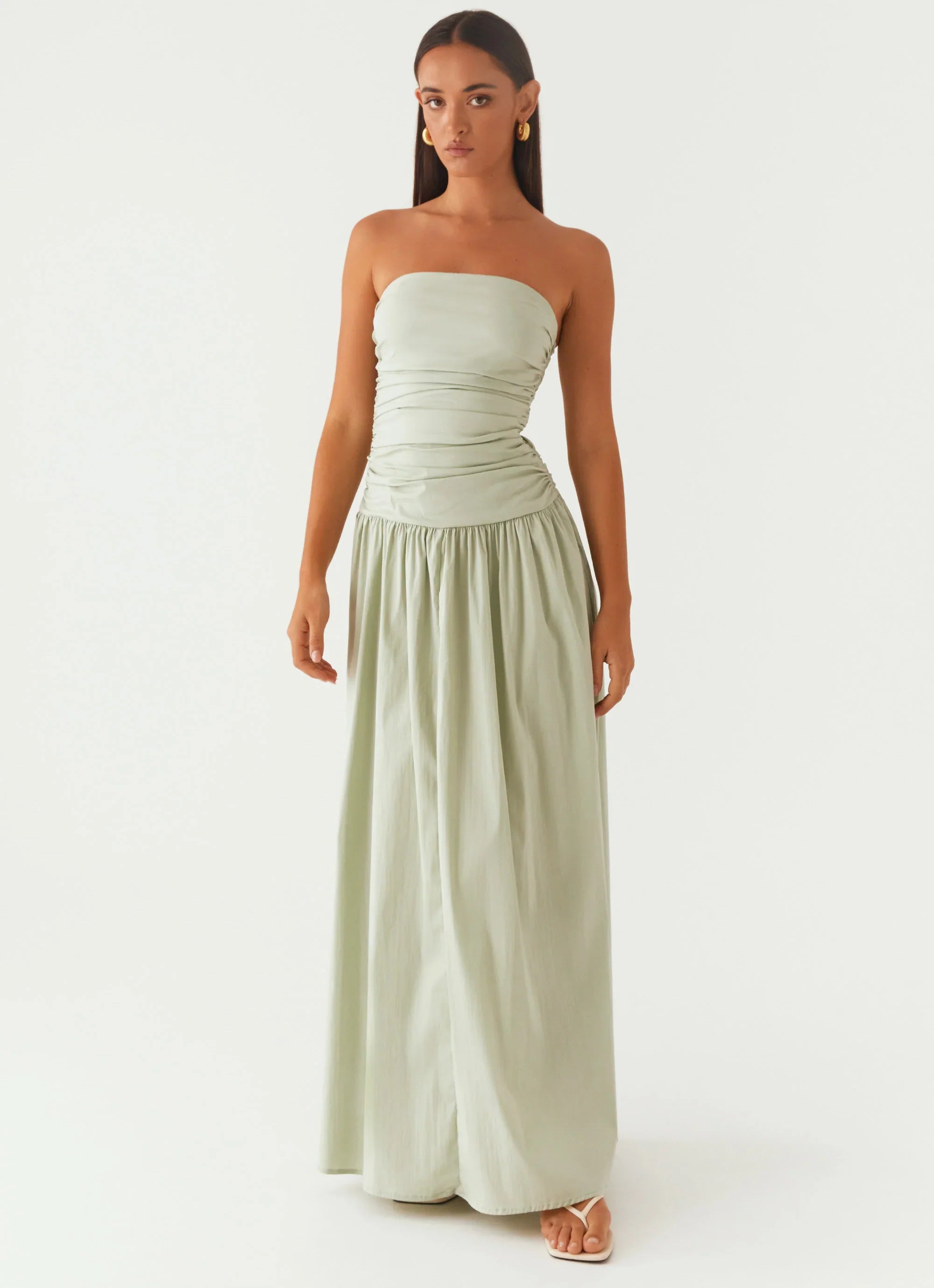 Carmel Maxi Dress Sage