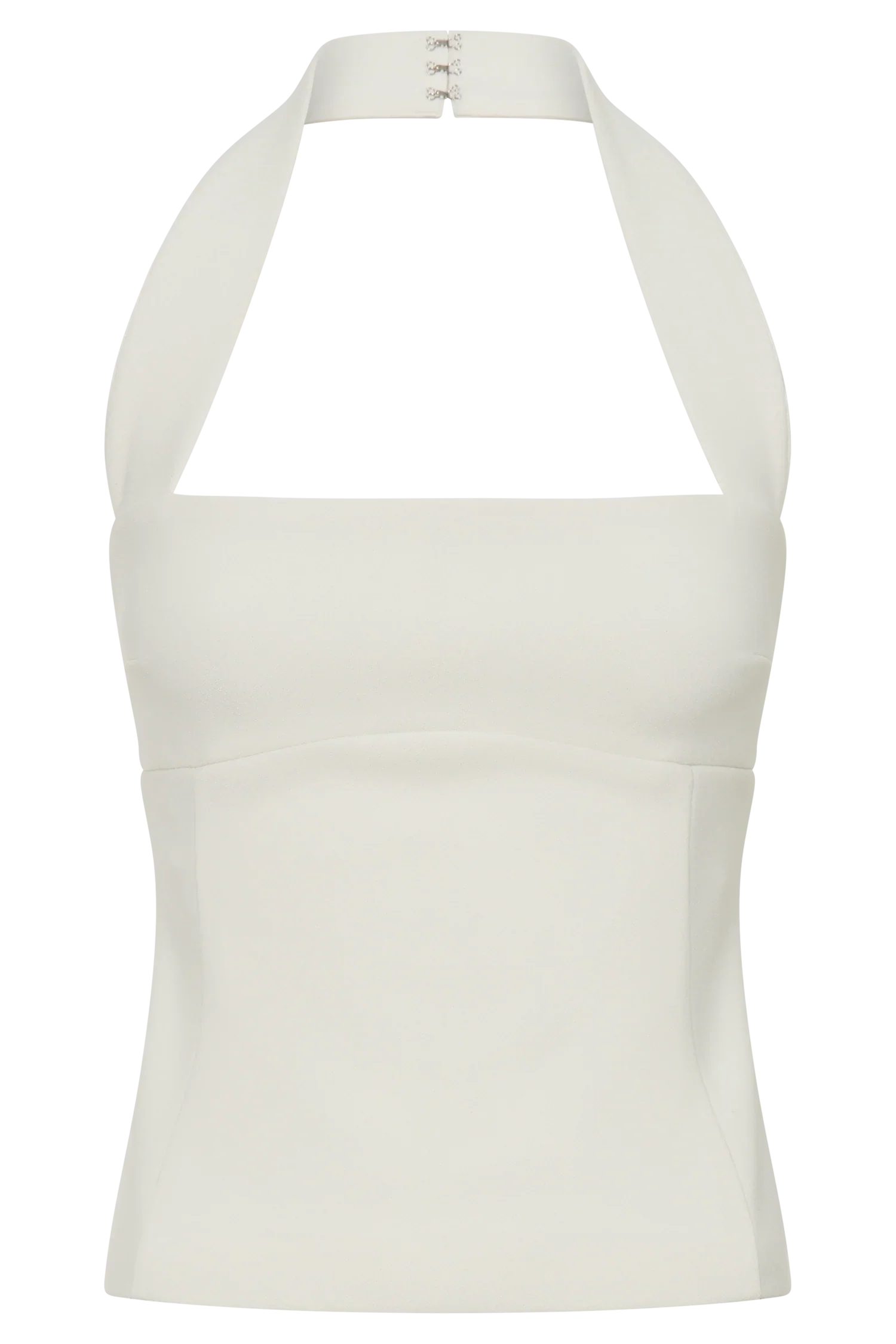 Amelita Suiting Halter Top Ivory