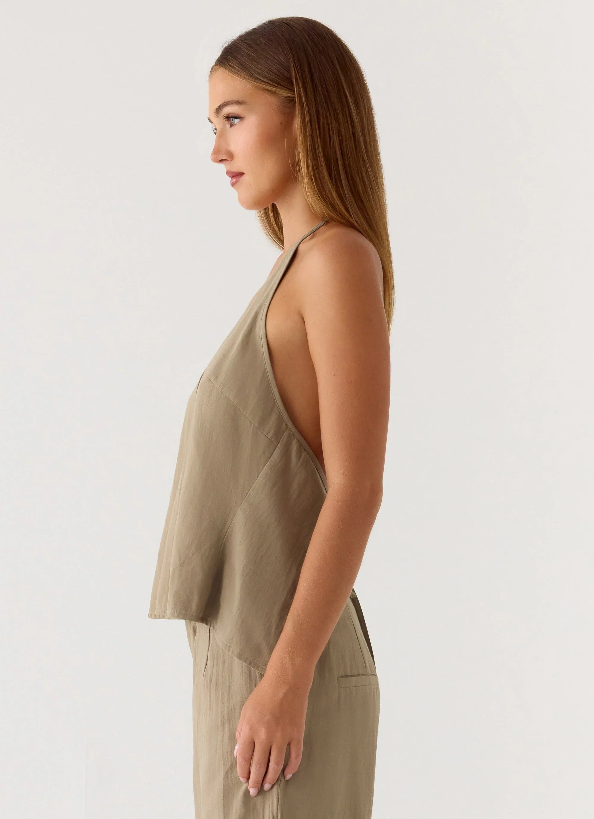 Ingrid Top Sand Brown