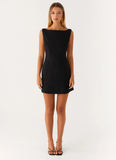 Zavia Mini Dress Black