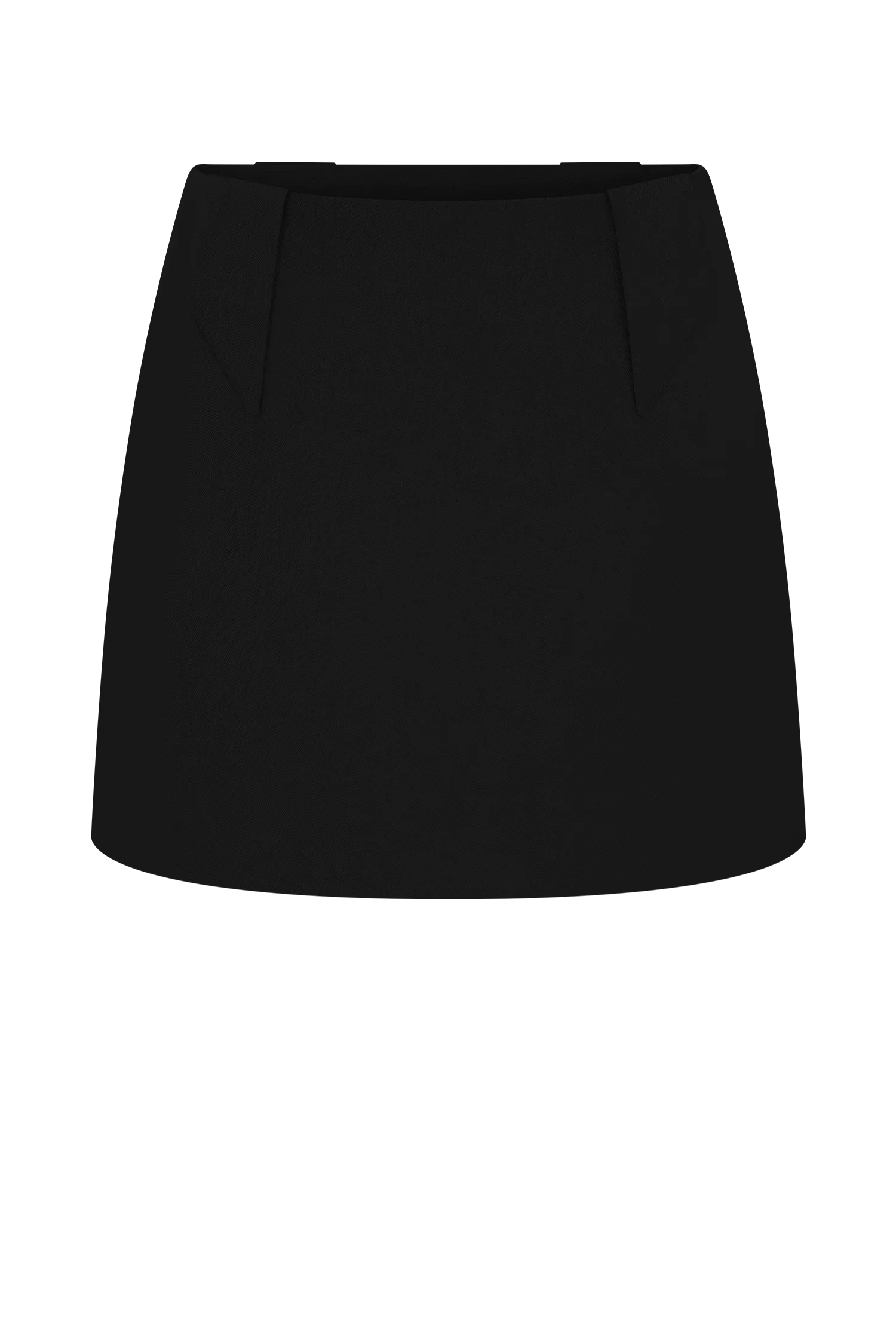 Gina Suiting Mini Skirt Black