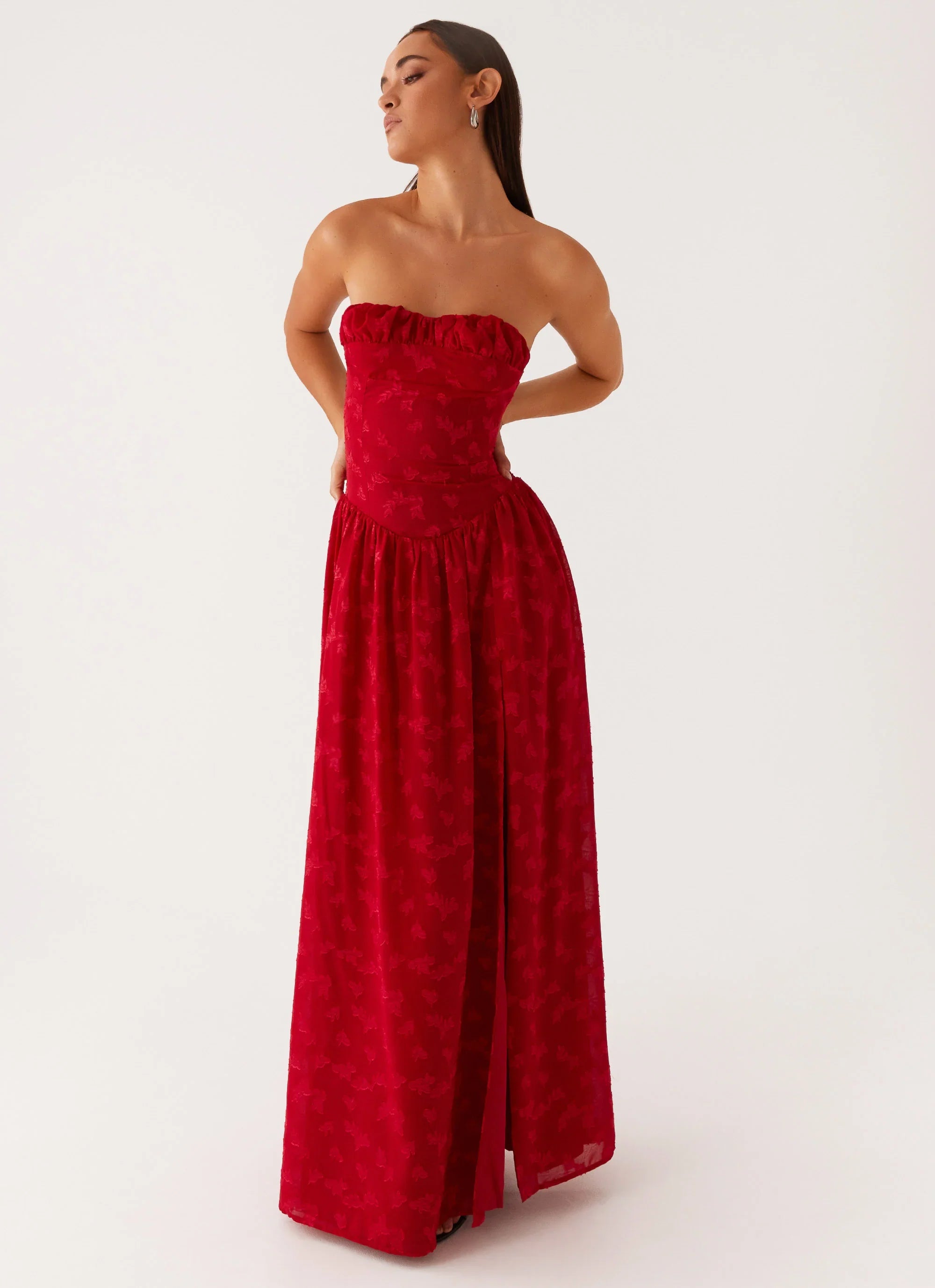 Adira Maxi Dress Red