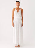Reinhart Halter Maxi Dress White