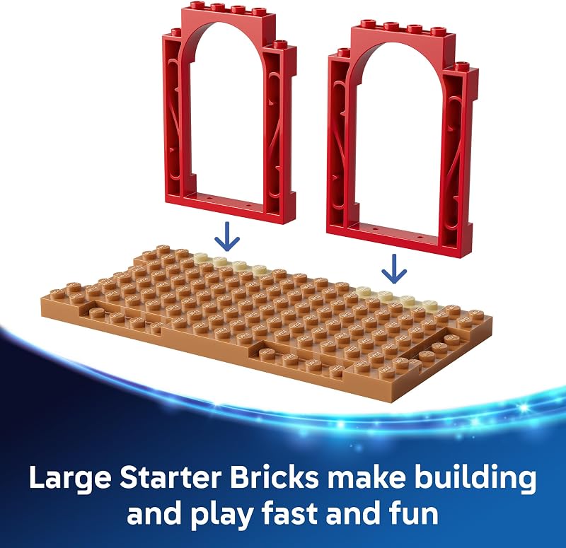 LEGO Disney and Pixar Toy Story 5 Blazes Horse Ranch Disney Building Set for Girls Boys Ages 4 with Movie Figures Gift for Preschoolers 43304