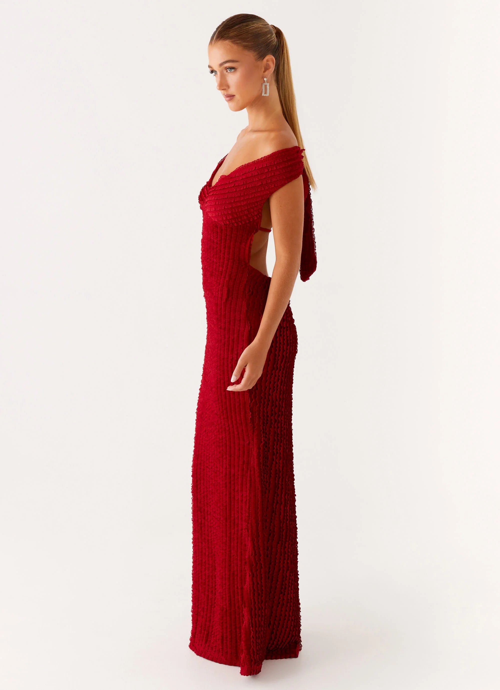 Chantelle Maxi Dress Red